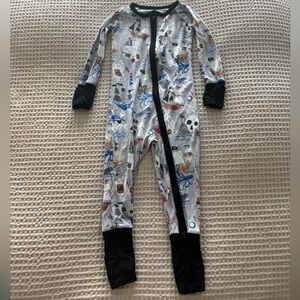 Little Sleepies Pirates Map Zippy 12-18mo